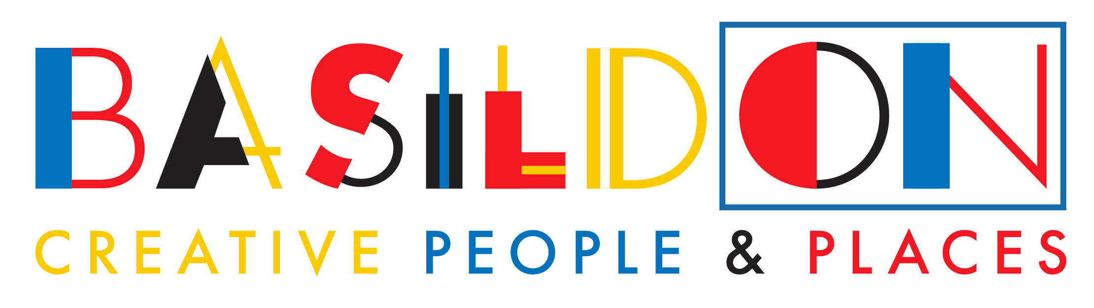 BasildON Creative People and Places logo